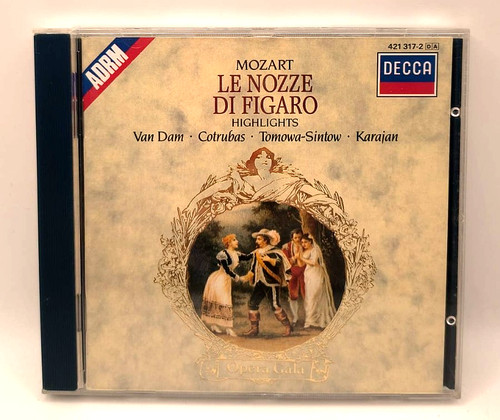 Mozart karajan le - -, nozze