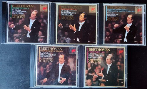 Beethoven sinfonie giulini - beethoven, 1-9