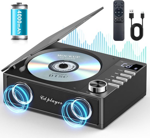 Lettore bluetooth portatile - cd,
